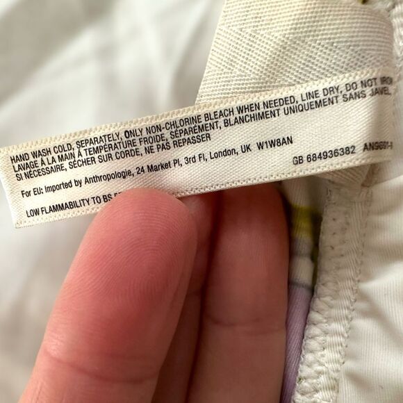 Anthropologie Mermaid Floral Bikini top only size Small - Picture 11 of 12